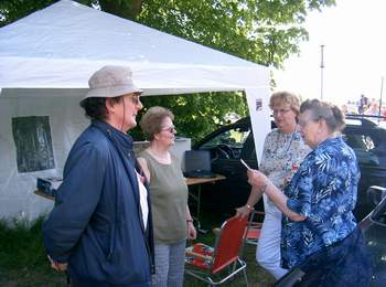 Wilfried (DK6BM), Renate, Ruth, Ingrid (DL4BO)